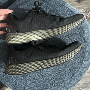 Black and Green Women’s NoBull Ripstop Trainers